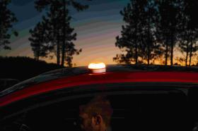 BALIZA SEÑALIZACION LUZ EMERGENCIA