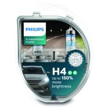 PHILIPS LAMPARAS 12342XVPS2 - H4 X-TREMEVISION PRO150 12V60/55W P43T-38