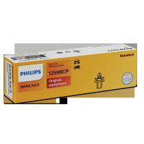 PHILIPS LAMPARAS 12598CP - BAX 8,5D/2 BLACK STANDARD 12V1.2W B8,5D/2