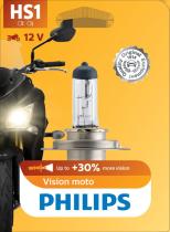 PHILIPS LAMPARAS 12636BW - HS1 VISION MOTO 12V35/35W PX43T