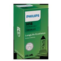 PHILIPS LAMPARAS 12643LLC1 - H18 LONGLIFE ECOVISION 12V65W PY26D-1