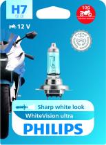 PHILIPS LAMPARAS 12972WVUBW - H7 WHITEVISION ULTRA MOTO 12V55W PX26D