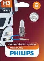 PHILIPS LAMPARAS 13336MDB1 - H3 MASTERDUTY 24V70W PK22S