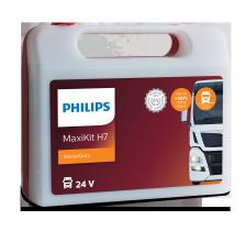 PHILIPS LAMPARAS 55560LKMDKM - MAXIKIT H7 MASTERDUTY 24VW 