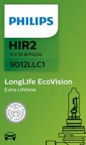 PHILIPS LAMPARAS 9012LLC1 - HIR2 LONGLIFE ECOVISION 12V55W PX22D