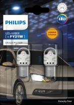 PHILIPS LAMPARAS 11496AU31B2 - SI-AMBER [PY21W] U3100SI   12V2,15W BAY15D