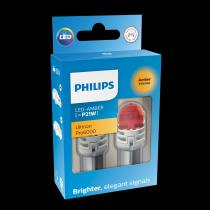 PHILIPS LAMPARAS 11498AU60X2 - SI-AMBER [P21W] U6000SI   12V2.3W BAU15S