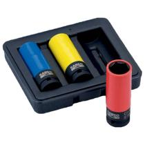 BAHCO BWSS12P3 - VASOS PARA RUEDAS 1/2', 3 PZS